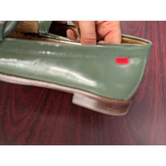 Marc Joseph East Village Loafer Women's Size 7.5 Brazil ATLANTIC BLUE Patent EUC - Picture 7 of 16